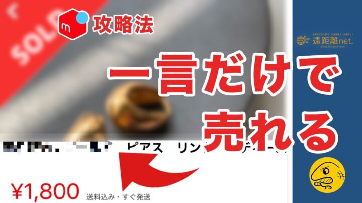 メルカリ 飛躍的に売れる 商品タイトルの一言 フリマ攻略 アルマジロ大百科